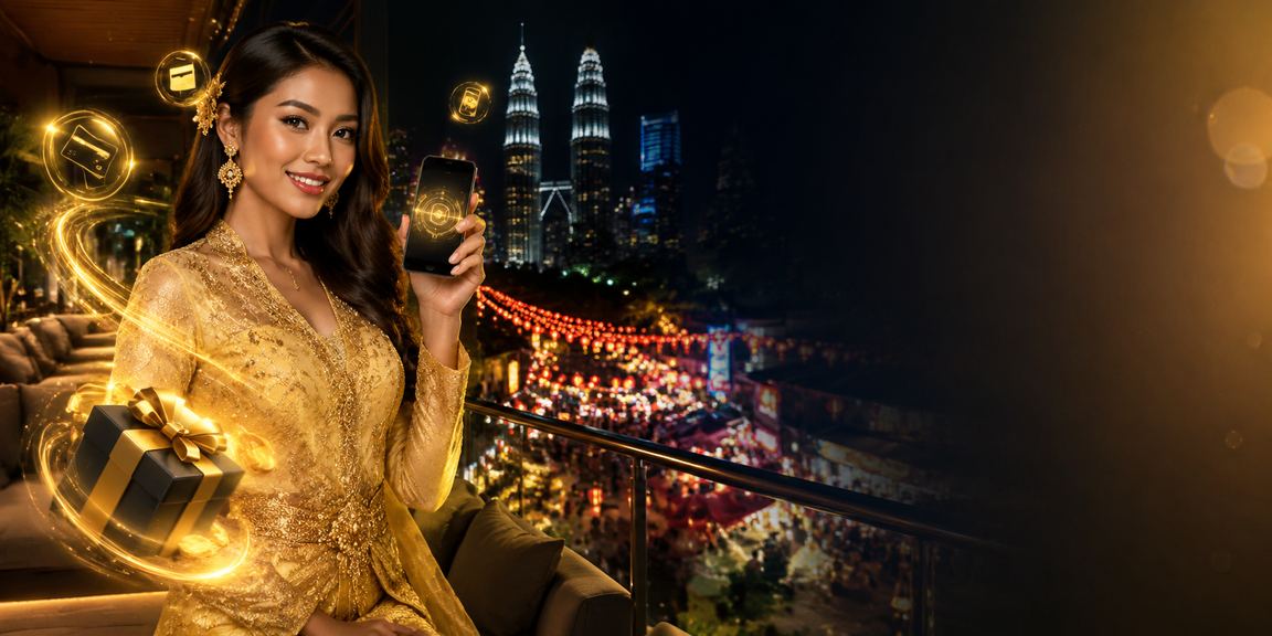 Proses deposit bonus di Kuala Lumpur dengan pakaian kebaya